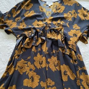 Francesca’s Floral Mini Dress
